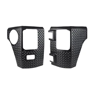 Atubeix Rear Corner Guards for <strong>Jeep</strong> <strong>Wrangler</strong> JK JKU 2007-2018 Black ABS Plastic <strong>Tail</strong> <strong>Light</strong> Wrap Angle <strong>Cover</strong> for Pickup Truck Bed - Product Image 2