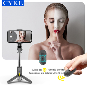 CYKE Mini Trépied Perche à <span class=keywords><strong>Selfie</strong></span> avec Lumière LED et Télécommande <span class=keywords><strong>Bluetooth</strong></span> Sans Fil pour Téléphone Q11 - Vente Flash - Product Image 5