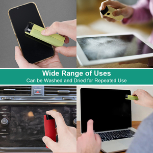 Hot bán 2-in-1 xách tay microfiber Mini Spray Chai làm sạch Kit bơm phun cho màn hình máy tính loạ<span class=keywords><strong>i</strong></span> bỏ bụ<span class=keywords><strong>i</strong></span> - Product Image 4