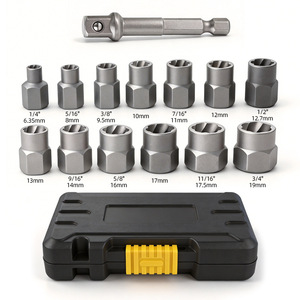 SUBORUI Set di Estrattori da 14 Pezzi, Kit di Rimozione Bulloni e Dadi Danneggiati, Attrezzi <span class=keywords><strong>per</strong></span> Estrazione <span class=keywords><strong>Viti</strong></span> e Bulloni - Product Image 2