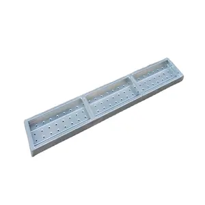 Werkseitige Direkt versorgung 225 mm 320 mm Stahl planke ohne Haken | Metal Walk Board für Gerüst plattform im Bau