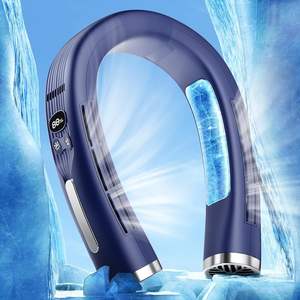 Ventilador de Cuello Silencioso Recargable sin Aspas, Mini Ventilador Eléctrico Colgante para el Cuello, Ventilador Portátil de Refrigeración para el Cuello - Product Image 1