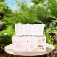OEM ODM Papier mouchoir facial jetable en pâte de bois vierge, logo personnalisé, super absorbant, papier toilette, mouchoir facial doux pour la peau