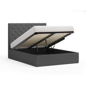 Stile europeo biancheria imbottita Tufted Design letti di stoccaggio Queen 160x200 <span class=keywords><strong>struttura</strong></span> del <span class=keywords><strong>letto</strong></span> in pelle per il commercio all'ingrosso - Product Image 2