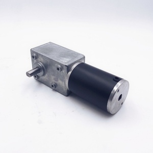 Motor de CC de 24 V 5840-31Zy con eje de 8 mm, 12 V/24 V, 470 RPM, reductor de engranajes helicoidales de turbina con autobloqueo eléctrico para máquina expendedora - Product Image 6