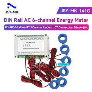 JSY-MK-141G Stromzähler Mehrkanal 80A 6-Wege AC <span class=keywords><strong>2</strong></span> Drei phasen module RS485 MODBUS-RTU Einphasen-Energie zähler - Product Image 2