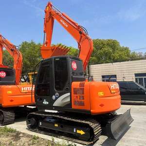 HITACHI เครื่องขุด ZX70ตีนตะขาบไฮดรอลิก HITACHI 70เครื่องขุด ZX65 Zx60 ZX55 ZX50 ZX75มือสอง - Product Image 5