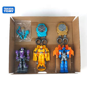 TAKARA TOMY Transformers ONE OCR-02 3-Pack Bumblebee <span class=keywords><strong>Arcee</strong></span> Megatron Spin Changer Action Figure 2-in-1 หุ่นยนต์ของเล่นสะสมของเล่น - Product Image 3