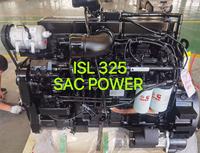 Ensemble complet de moteur diesel d'origine Dongfeng Cummins DCEC ISL325-50, 325 CV, 239 kW, 2100 tr/min, 8,9 L, Euro V, pour camion et bus