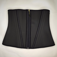 Corset amincissant pour femme - Corset sous-poitrine sculptant la taille - Gaine amincissante avec boucle et fermeture éclair