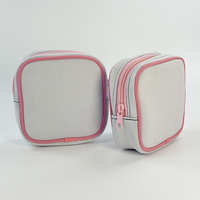 Sac de Rangement en Néoprène Grande Capacité pour Serviettes Hygiéniques et Tampons avec Fermeture Éclair, Personnalisable avec Logo pour Adolescentes et Femmes – Vente en Gros