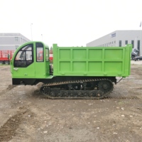 Chinesisches Mini-Raupenfahrzeug Mini-Dumper mit Frontlader und Raupentransporter-LKW Hochleistungsmotor-Kernkomponente