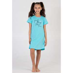 Vestido de Verano para Niña, Manga Corta, Corte Ovalado, Diseño sin Espalda, Cuello Largo, de 3 a 9 Años - Product Image 3