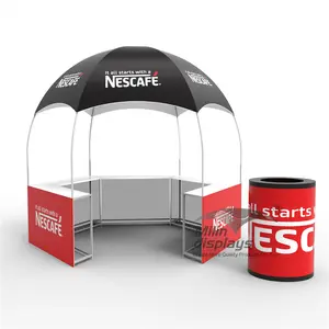 Suppliers Waterproof Fabric Canopy Food Cart Outdoor Events Metal Folding Gazebo Trade Show Dome Tent