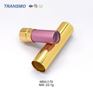 Étui à rouge à lèvres de luxe en aluminium, tube de rouge à lèvres, baume à lèvres, tube de rouge à lèvres pressé doré personnalisé - Product Image 4