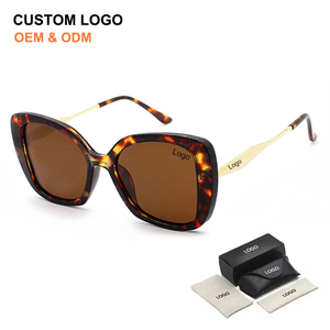 New Trending Fashion Cat Eye Frames Designer Sunglasses Custom Logo UV400 2025 Vintage Women Men Sun Glasses Shades - Product Image 1