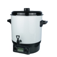 Réchauffeur de vin chaud de pot de partie de la grande capacité 27L multi cuiseur électrique pour la pasteurisation de mise en conserve