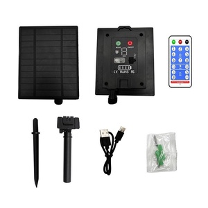 Vườn panel năng lượng mặt trời ngoài trời <span class=keywords><strong>LED</strong></span> giáng sinh đường phố trang trí bán kỳ nghỉ chuỗi ánh sáng ngân hàng điện không cần điện - Product Image 5