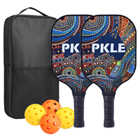 Paleta de Pickleball Profesional POROS ODM Termoformada de Fibra de Carbono T700 USAPA, 16 mm, 2255 g, para Todas las Estaciones