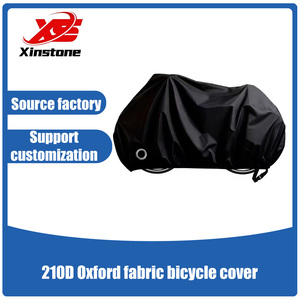 <span class=keywords><strong>Housse</strong></span> de vélo Oxford pliable, imperméable, résistante aux UV et durable pour VTT, vélos de route, BMX pour enfants et vélos électriques - Product Image 1