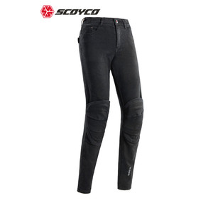 SCOYCO Offre Spéciale noir loisirs femmes moto pantalon Moto <span class=keywords><strong>Motocross</strong></span> tout-terrain moto équitation jean - Product Image 6