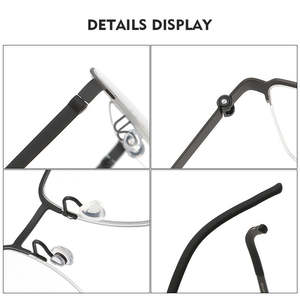 إطارات نظارات رجالية من التيتانيوم 7426، نظارات طبية أنيقة مع عدسات AC - Product Image 4