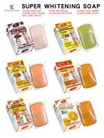 Savon éclaircissant à la formule de collagène de carotte, nettoyage doux, rafraîchissant, pour hommes et femmes, adapté aux peaux sensibles, OEM ODM