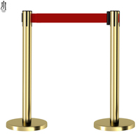 Poteaux de barrière de file d'attente rétractables à prix de gros, poteaux de barrière pour aéroport, poteaux de barrière pour le contrôle des foules