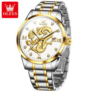 Reloj de Oro para Hombre, Nuevo y en Oferta, Reloj de Pulsera de Cuarzo de Lujo, Deportivo, Casual, Resistente al Agua, Reloj Masculino - Product Image 2