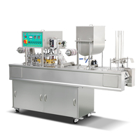 Machine de remplissage et de scellage de gobelets en acier inoxydable pour boissons, produits chimiques, à moteur, pour l'Indonésie, la Thaïlande, la Malaisie