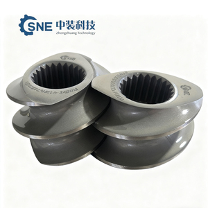 ส่วนประกอบสกรูสำหรับสายผสมพลาสติกส่วนสกรูสำหรับเครื่องอัดรีดแบบกำหนดเอง - Product Image 3