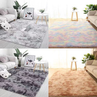 Tapis de sol nordique en peluche minimaliste moderne, pour salon et chambre à coucher, accessoire de sol, personnalisé