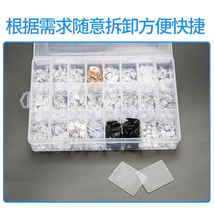 Juego de <span class=keywords><strong>almohadillas</strong></span> de silicona <span class=keywords><strong>para</strong></span> <span class=keywords><strong>gafas</strong></span>, 24 estilos, antideslizantes, de ajuste a presión, piezas de repuesto <span class=keywords><strong>para</strong></span> monturas de <span class=keywords><strong>gafas</strong></span>, transparentes, negras, blancas, con inserto de metal. - Product Image 4