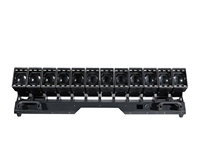 12x60W LED RGBW Zoom Beam Moving Head Light Linear Matrix Bar pour Night Club Wedding Stage Show Disco Concert DJ Stage Events
