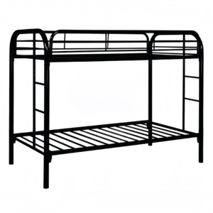 Lit superposé en acier forgé durable à prix abordable, lit superposé pour adultes, lit superposé double en acier personnalisable pour écoles et appartements - Product Image 1