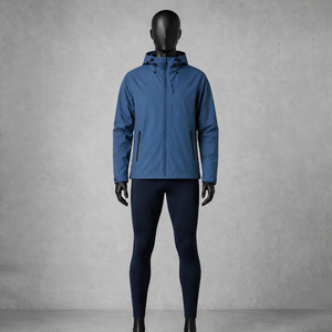 Veste softshell imperméable pour femme, personnalisable OEM, à capuche, coupe-vent, doublée polaire, fermeture éclair intégrale, pour le golf, la randonnée et les activités de plein air - Product Image 1