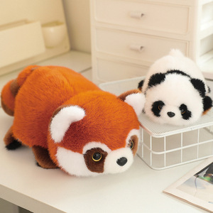 Juguetes <span class=keywords><strong>de</strong></span> peluche personalizados al por mayor <span class=keywords><strong>de</strong></span> 24 cm, figuras <span class=keywords><strong>de</strong></span> panda y mapache reversibles para máquina <span class=keywords><strong>de</strong></span> garras, juguete y regalo para niños - Product Image 2