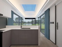 Maison cabine préfabriquée moderne de la taille d'un appartement Capsule spatiale pour hôtel, villa et appartement Capsule House