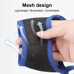 Bozal de malla suave ajustable para perros, bozales de seguridad para mascotas transpirables antimordeduras y ladridos con decoración de remaches - Product Image 4