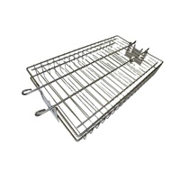 Panier de barbecue d'extérieur multi-usage en acier inoxydable