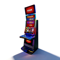Machine d'arcade multi-jeux avec écran incurvé 43 pouces pour le marché mexicain, centre de divertissement pour adultes