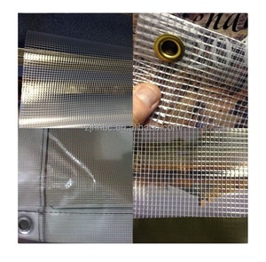 Fogli <span class=keywords><strong>in</strong></span> rete trasparente <span class=keywords><strong>in</strong></span> <span class=keywords><strong>Pvc</strong></span> con <span class=keywords><strong>occhielli</strong></span> - Product Image 1