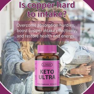 निजी लेबल कीटो आहार भब कैप्सूल वयस्कों के लिए सेब साइडर सिरका के साथ तेजी से स्लिमिंग खाद्य कीटो बर्न गोलियां - Product Image 6