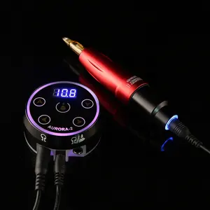 Trung Quốc Tattoo Nguồn cung cấp nâng cấp kỹ thuật số màn hình LCD hiển thị AURORA 2 hình xăm cung cấp điện cho Tattoo Machine thiết bị Kit