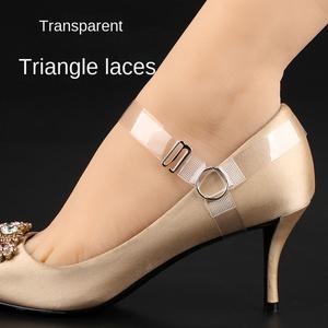 Sangle de talon plate réglable transparente YNBG XD001 de haute qualité en PP pour chaussures à talons hauts, adaptée à toutes les saisons - Product Image 2