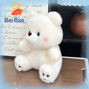 Orsetti di <span class=keywords><strong>peluche</strong></span> personalizzati di alta qualità con logo OEM, animali di <span class=keywords><strong>peluche</strong></span> per macchine a griffa - Product Image 3