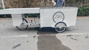 Chariot à café sur trois roues Etodevice, de haute qualité, personnalisé, pour la vente ambulante en extérieur - Product Image 3