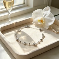 Bracelets hexagonaux tendance en acier inoxydable argenté, bijoux de mode pour femmes, design minimaliste