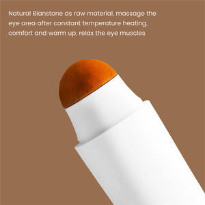 Dispositivo Eléctrico de Masaje Gua Sha con Doble Cabezal de Piedra Bian, Recargable por USB, con Vibración y Calor, para Lifting Facial, Cuidado del Cuello, Portátil, para Puntos de Acupuntura Oculares - Product Image 2