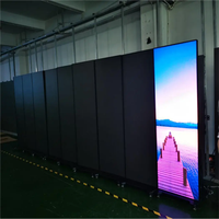 Écran LED portable intelligent VIOS P2.5 pour publicité intérieure, affichage vidéo couleur haute luminosité avec CMS basé sur l'IA, affichage de poster vidéo IP65